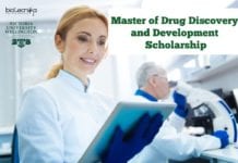 Master of Drug Discovery and Development Scholarship Master of Drug Discovery