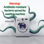 Warning! Antibiotic-resistant bacteria spread by washing machine