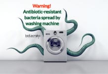 Warning! Washing Machines Spread Antibiotic-Resistant Bacteria That Can Make You Sick Warning! Antibiotic-resistant bacteria spread by washing machine