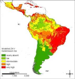 transmission-risk maps for Zika virus