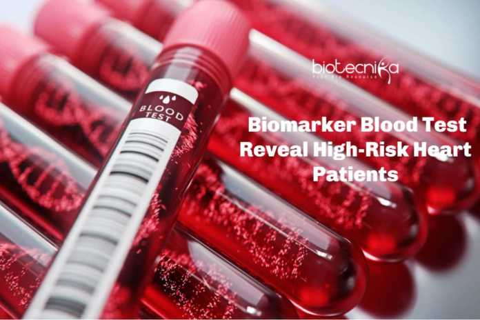 Biomarker blood-test for heart patients