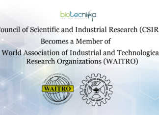 CSIR Is Now a WAITRO Member – All CSIR Units / Institutes To Be Benefited CSIR Now A WAITRO Member