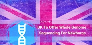 whole genome-sequencing for UK newborns