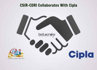CSIR-CDRI Collaborates With Cipla For Drug Discovery CDRI Collaborates With Cipla