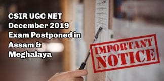 CSIR exam postponed