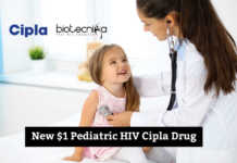 Cipla’s New Pediatric 1$ HIV Drug Cipla HIV Drug