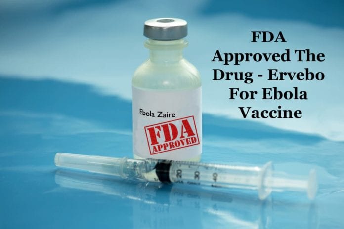 FDA approved Ebola vaccine
