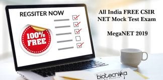 FREE CSIR Mock Test