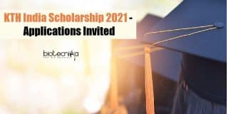 KTH India Scholarship 2021
