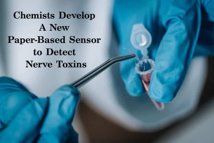 Paper-based Nerve Toxin Sensor