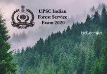 UPSC IFS Exam 2020