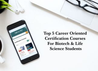 Top 5 Career Oriented Certification Courses For Biotech & Life Science Students certification courses in life science