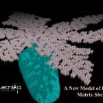 model of HIV 1 shell