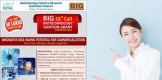 BIRAC BIG Scheme