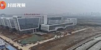 China Opens It's First Coronavirus Hospital