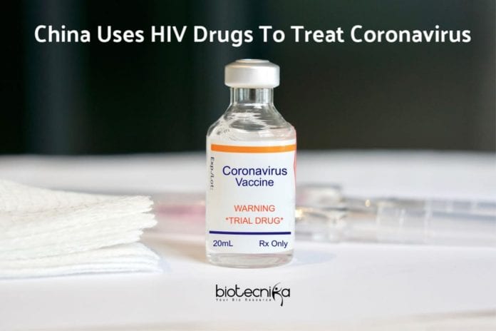 Coronavirus Treatment using HIV Drugs - HIV Drugs To Treat Coronavirus