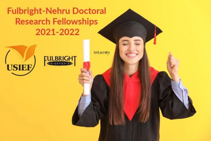 Fulbright-Nehru Doctoral Research Fellowships