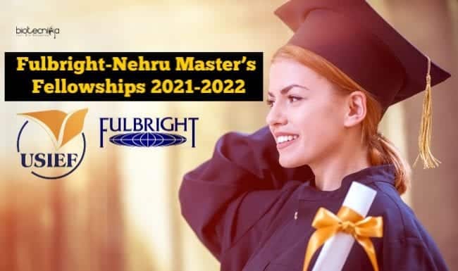 Fulbright-Nehru Master’s Fellowships 2021-2022