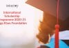 International Scholarship Programme 2020-21 Aga Khan Foundation International Scholarship Programme 2020-21