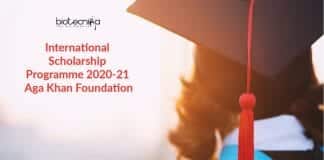 International Scholarship Programme 2020-21