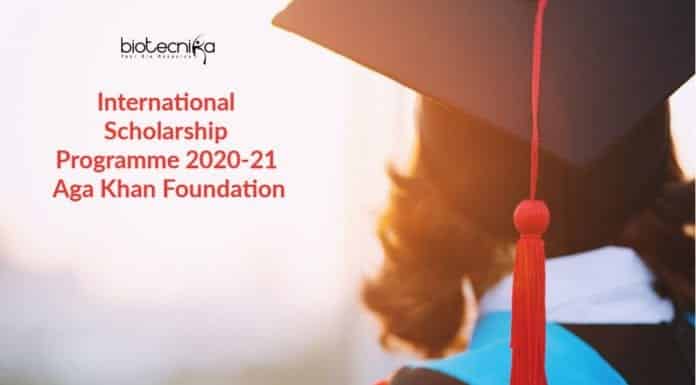 International Scholarship Programme 2020-21