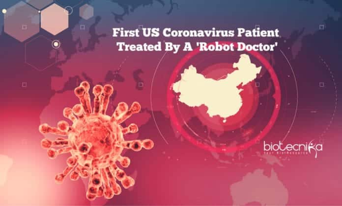 Robot Doctor for the first US coronavirus patient