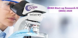 SERB Start-up Research Grant