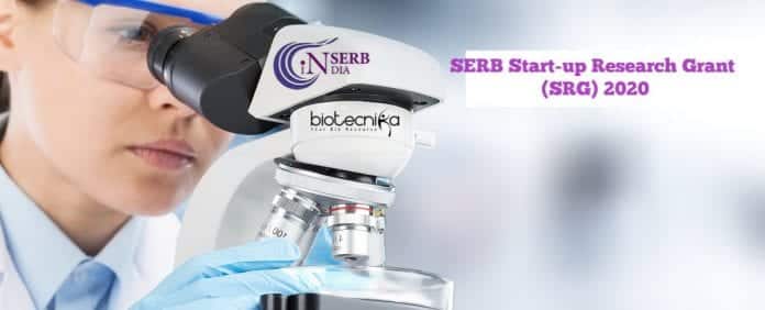SERB Start-up Research Grant