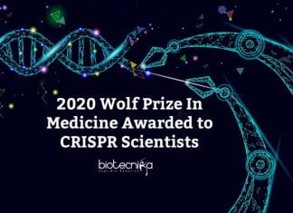 2020 Wolf Prize in Medicine Awarded to CRISPR Scientists Wolf Prize to CRISPR Scientists
