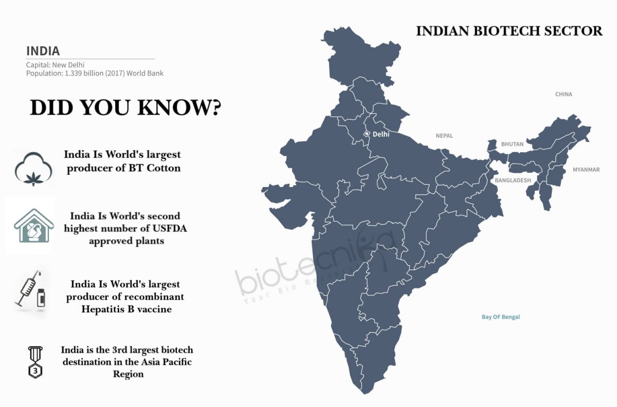 Biotech sector India and USA