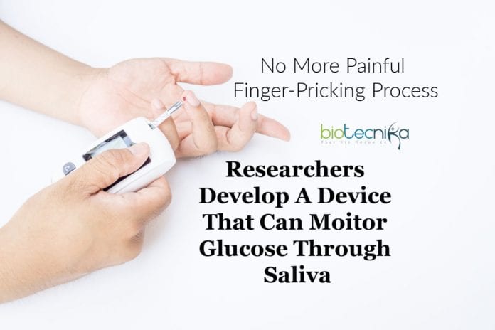 glucose monitoring through saliva