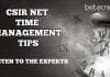 CSIR NET Exam Time Management Tips From The Experts