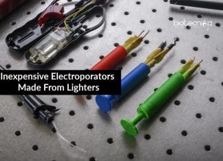 Researchers Turn Lighter to An Electroporator, a High Tech Laboratory Device