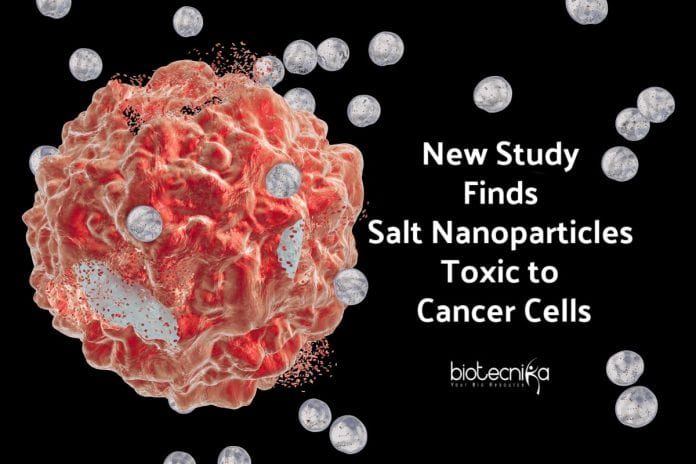 salt nanoparticles against cancer