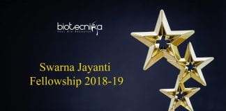 Swarna Jayanti Fellowship Scientists