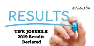 TIFR JGEEBILS 2019 Results Declared