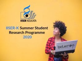 2020 IISER-K Summer Research
