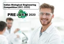 Indian Biological Engineering Competition iBEC 2020 – DBT India DBT India iBEC-2020