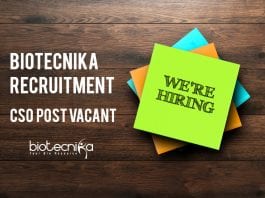 Freshers Join Biotecnika As CSO | Online Application Open Freshers Job Biotecnika
