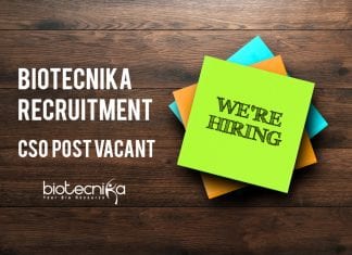 Freshers Job Biotecnika