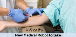 New Medical Robot to take Blood Samples