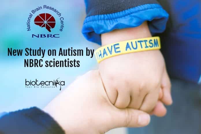New Study on Autism by NBRC scientists