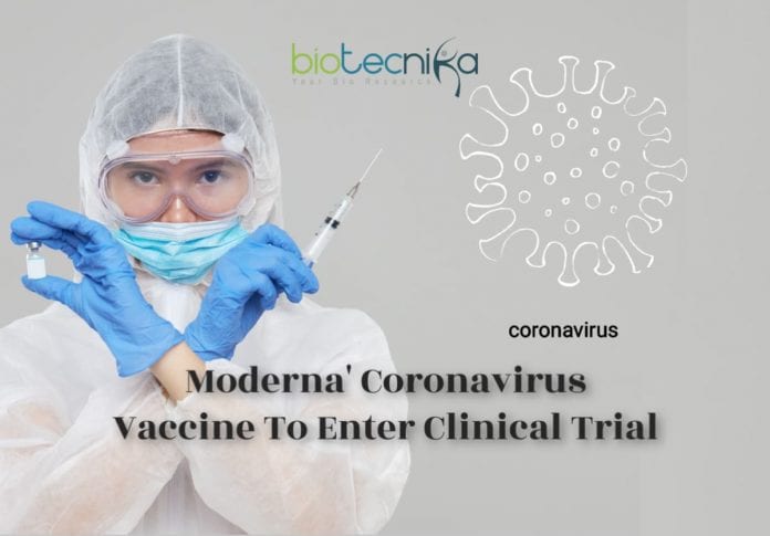 clinical trial of coronavirus vaccine