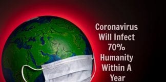 coronavirus will infect 70% humanity