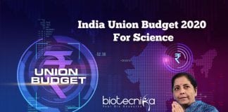 India budget 2020 for science