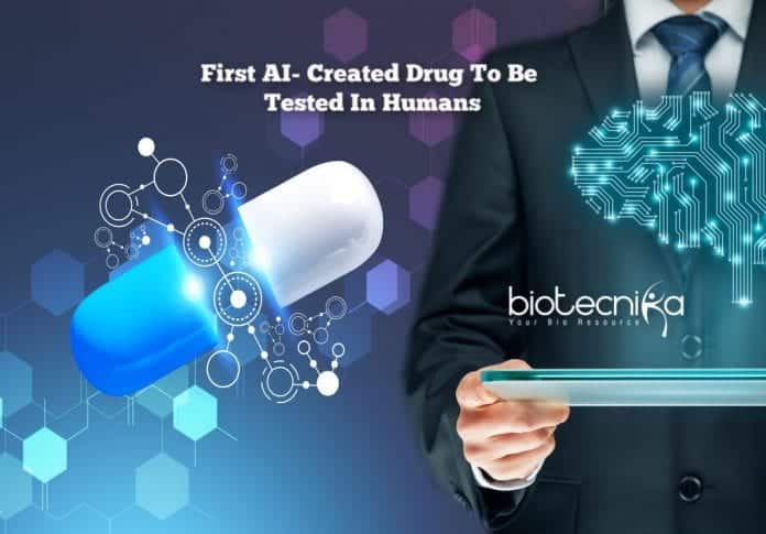 first artificial intelligence created drug