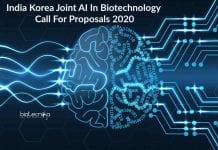 India Korea Joint AI In Biotechnology Call For Proposals 2020 AI In Biotechnology