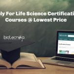 Life Science Certification Courses