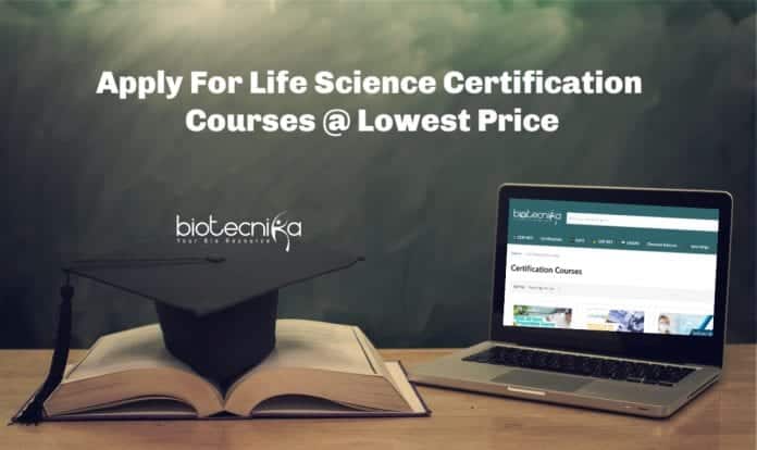 Life Science Certification Courses