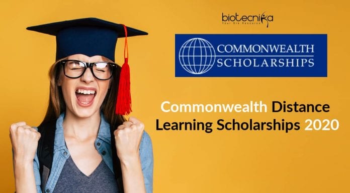 Commonwealth Distance Learning Scholarships